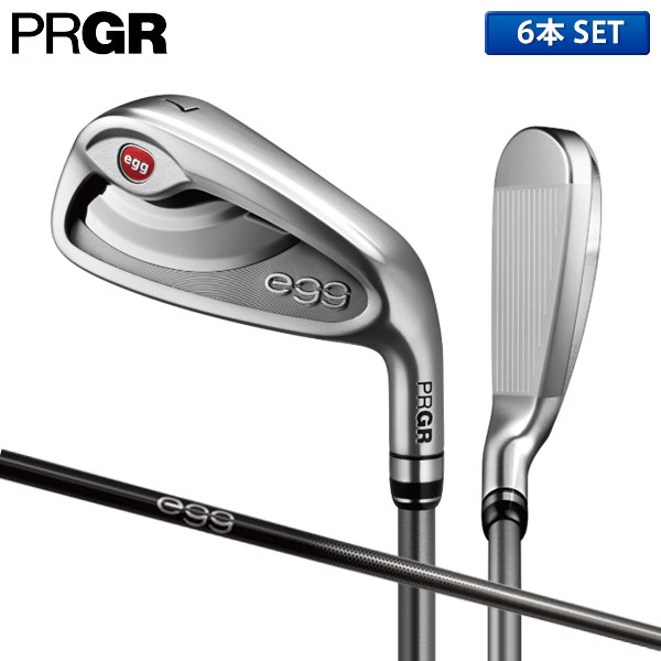 楽天市場】プロギア ニューエッグ アイアンセット 6本組(6-P,A) egg