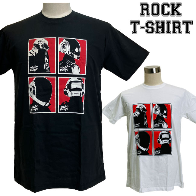 楽天市場】[在庫処分]Daft Punk グラフィック Tシャツ ダフト パンク 4