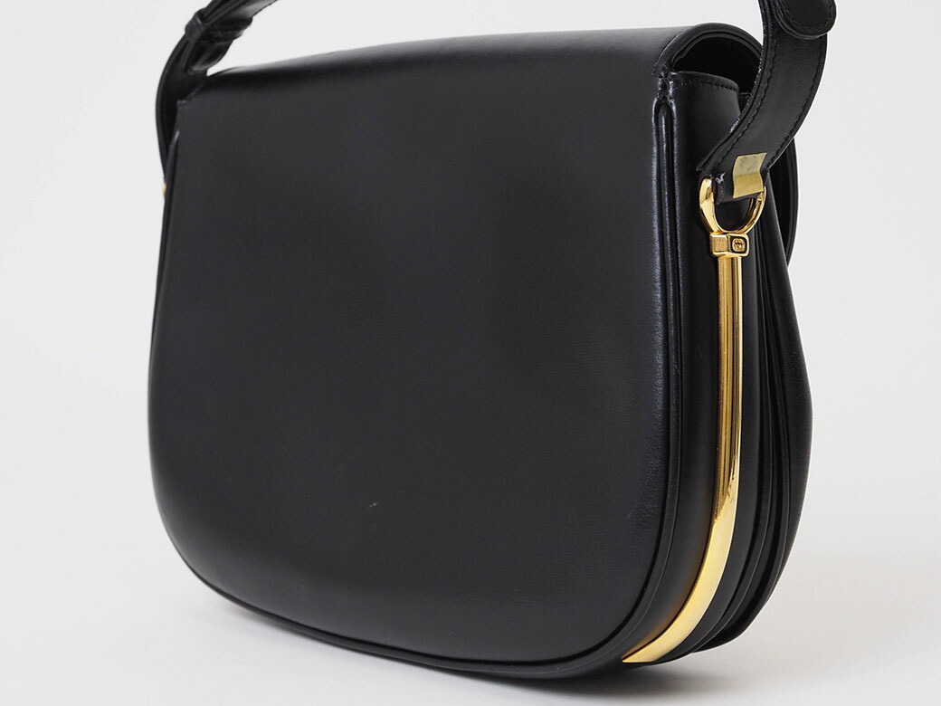 楽天市場】グッチ GUCCI フラップ ショルダーバッグ ブラック 黒