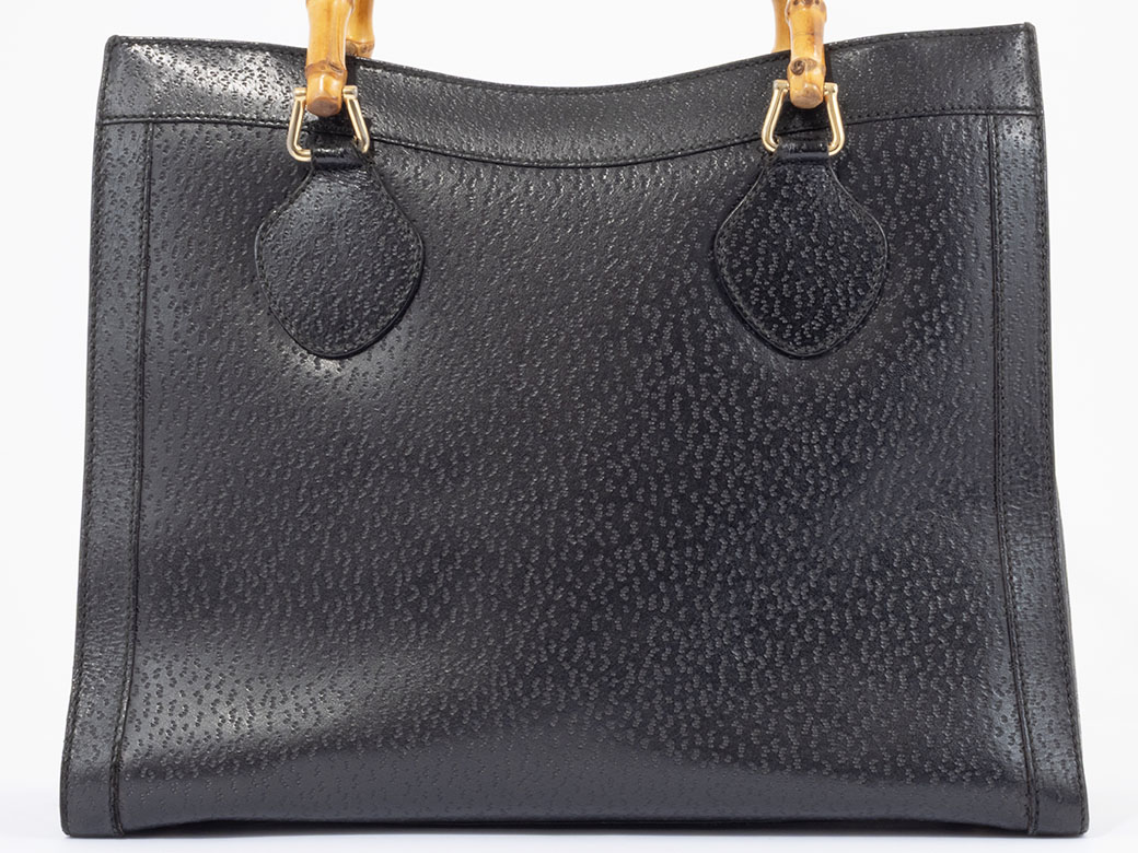 楽天市場】グッチ GUCCI トートバッグ バンブー レザー 黒 ブラック A4