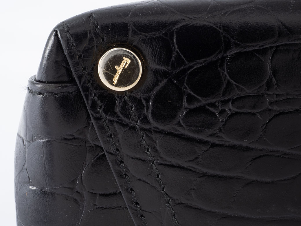 楽天市場】フェラガモ Salvatore Ferragamo バッグ クロコ型押し