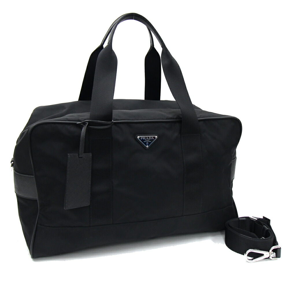 楽天市場】プラダ 2WAYボストンバッグ 2VC033 ブラック ナイロン