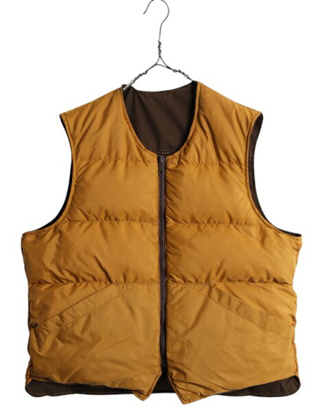 楽天市場】70s ☆ エディーバウアー リバーシブル ダウン ベスト