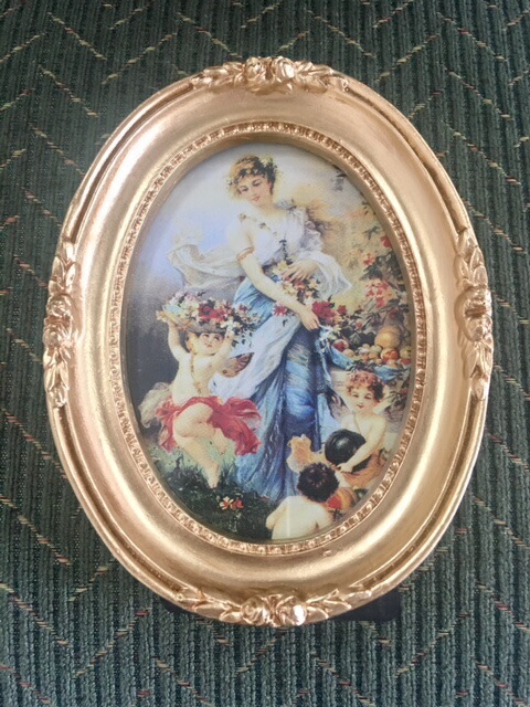 楽天市場】絵画 インテリア ロココ調 額絵 クラシック トイレ パウダー