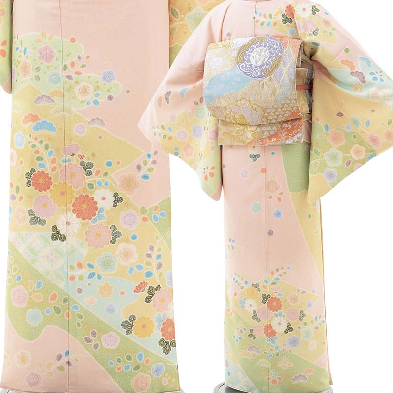 楽天市場】【レンタル】訪問着 七五三 卒園式 入学式「Lサイズ」ピンク