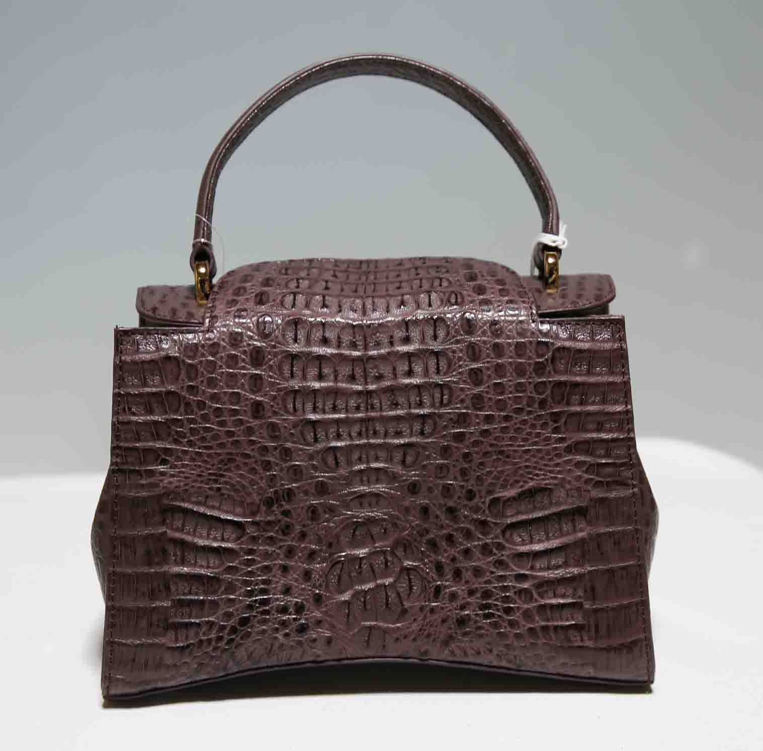 楽天市場】ザルモイ ZARMOI カイマン クロコダイル ハンドバッグ 2WAY