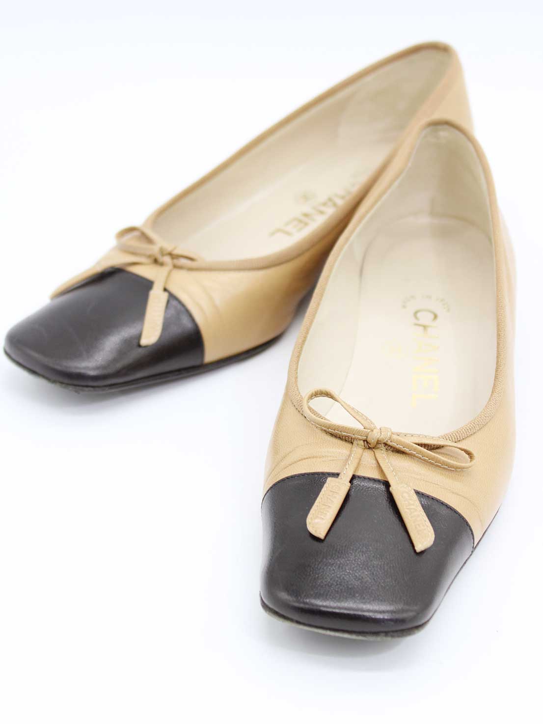 楽天市場】chanel フラットシューズ（カラーベージュ）（靴）の通販