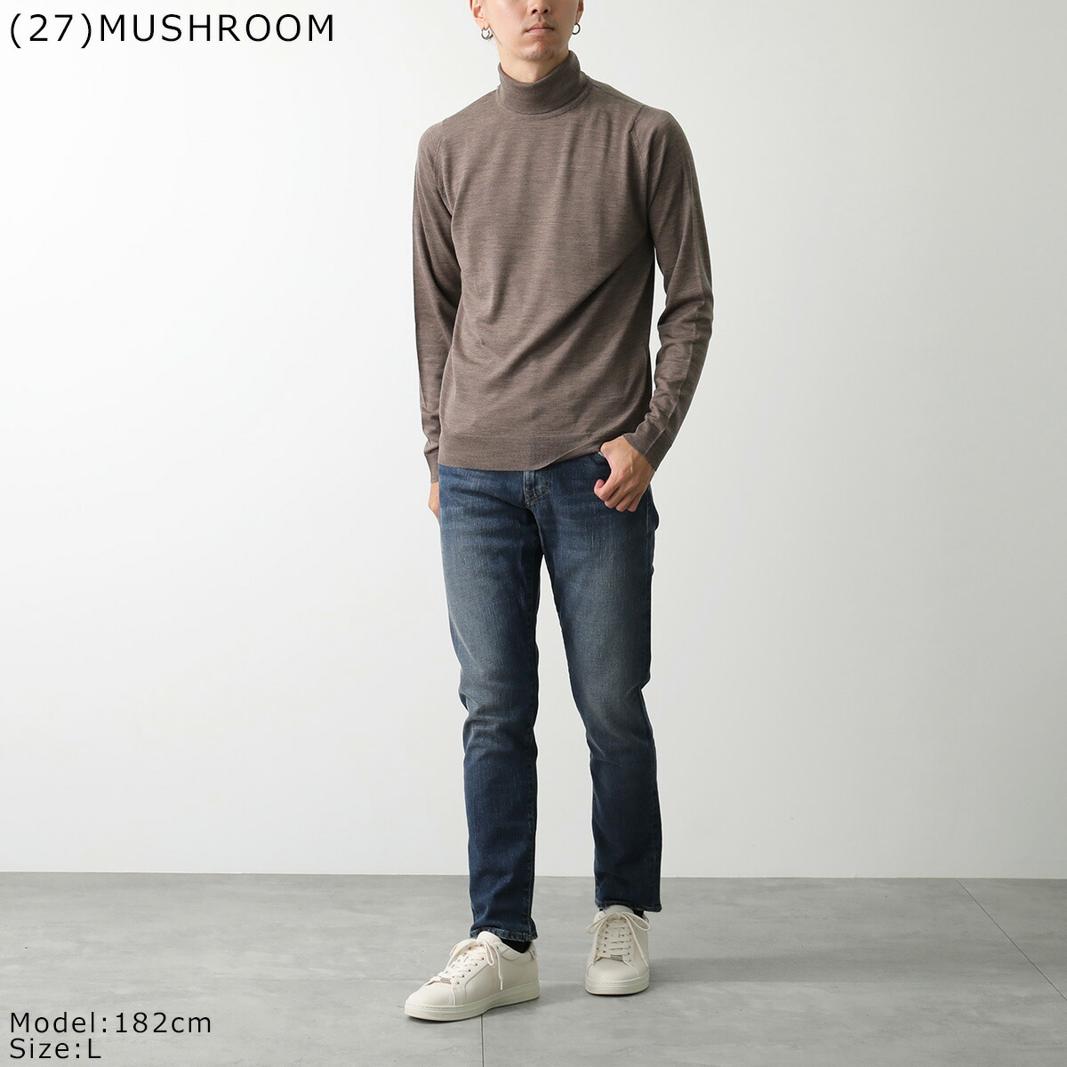 楽天市場】JOHN SMEDLEY ジョンスメドレー ニットトップス CHERWELL