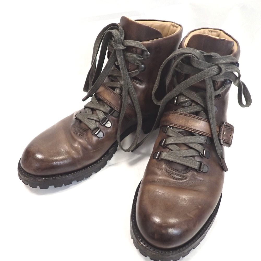 楽天市場】ベルルッティ 靴 マウンテンブーツ ブルニコ パティーヌ 本