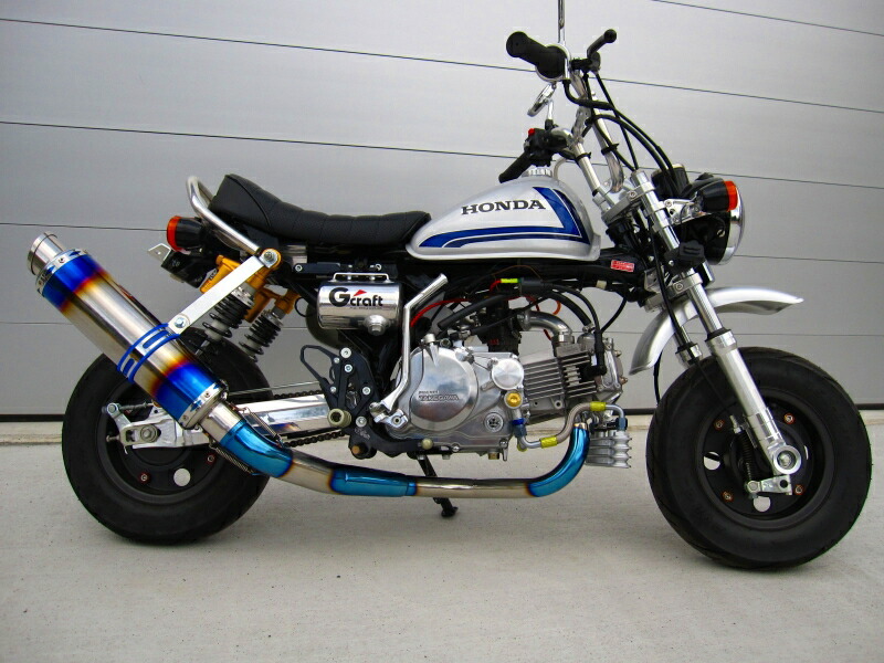 楽天市場】ミニモト モンキーZ50J・パワーアップマフラー・ステン製