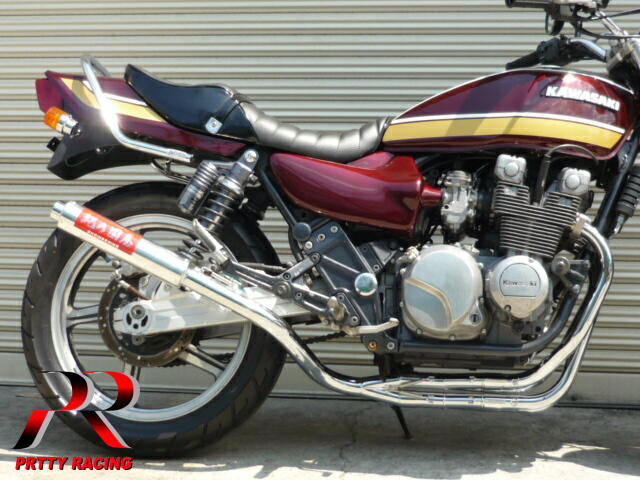 セール中 ゼファー400 PRMタイプゼファー400X 4-2-1マフラーメッキ