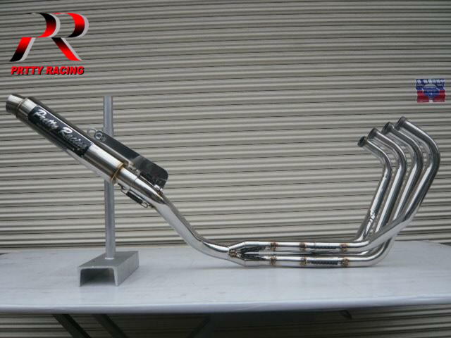 楽天市場】HONDA CBR400F 分割式 45π (極タイプ1) PRETTY管 メッキ