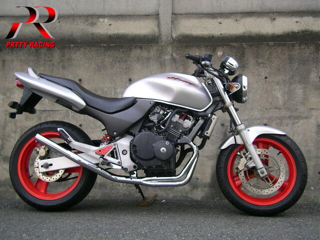 楽天市場】HONDA ホーネット250 ミドル管 50.8π 新品 マフラー メッキ