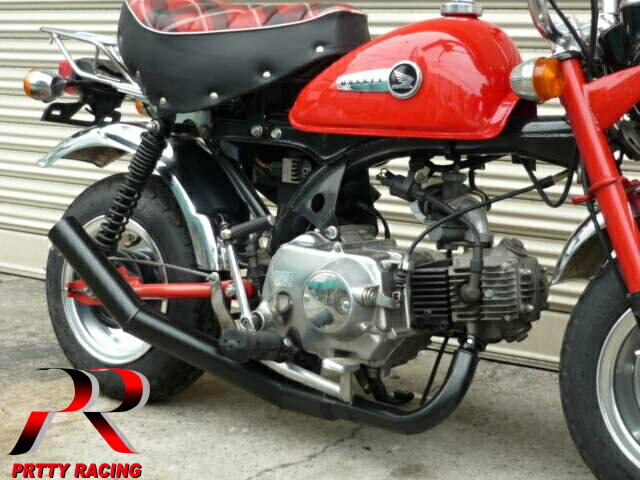 楽天市場】HONDA モンキー ゴリラ PRETTYショート管 黒 マフラー