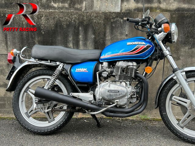 楽天市場】HONDA CB250N CB400N ホーク3 極 サイドクロスメガホン