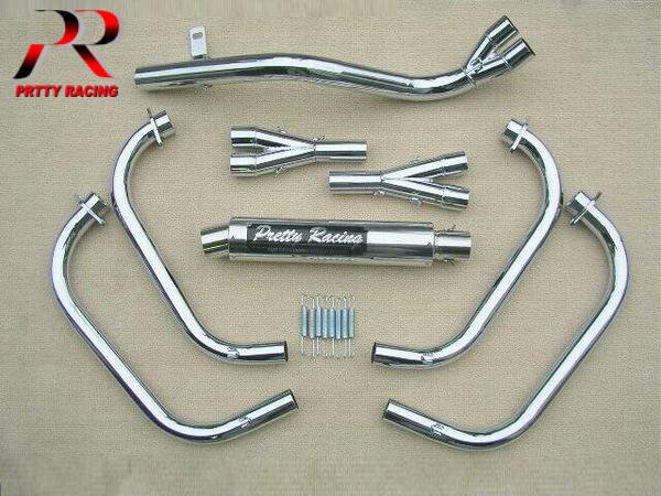 楽天市場】KAWASAKI ゼファー400/χ 分割式 42.7π (極タイプ1) PRETTY管