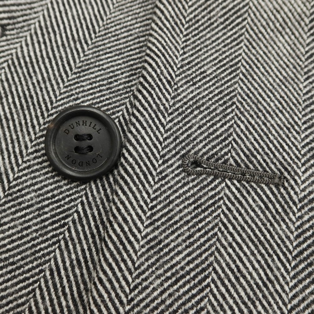 楽天市場】【中古】ダンヒル Dunhill ウール ヘリンボーン ダブル