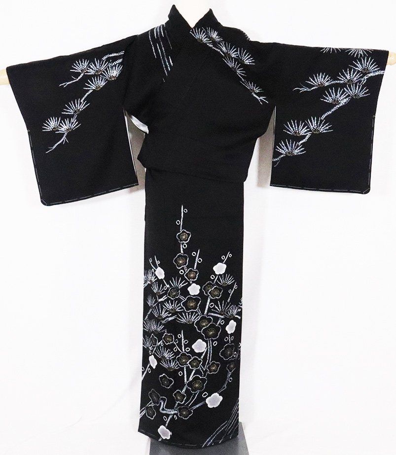 楽天市場】絞り 訪問着 黒の通販