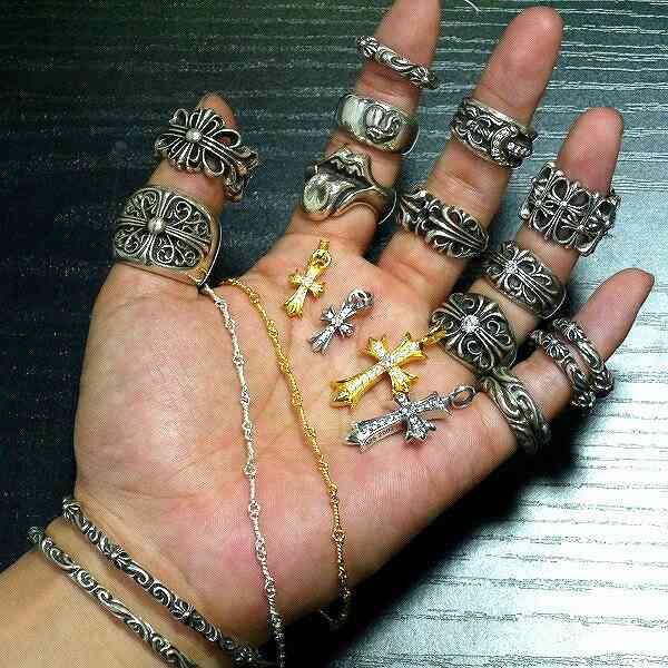 楽天市場】レザーブレイド ネックレス ボローチップ スクロール