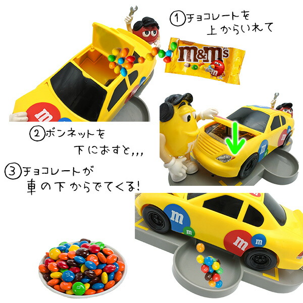 楽天市場】海外直輸入 USED品 m&m's チョコレート ディスペンサー