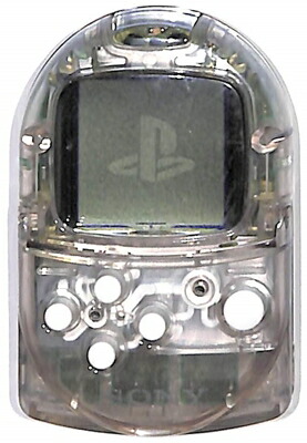 楽天市場】PS ポケットステーション （クリスタル）初期化済【中古