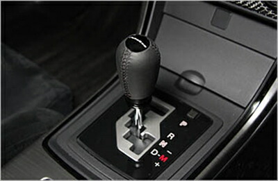 楽天市場】ロードスター NC AT車用 シフトノブ 本革×レッドステッチ