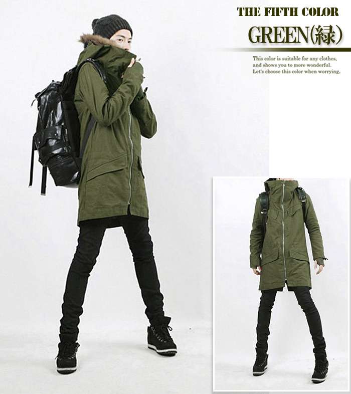 楽天市場】モッズコート メンズ 裏ボア 裏起毛 送料無料 ファー付き