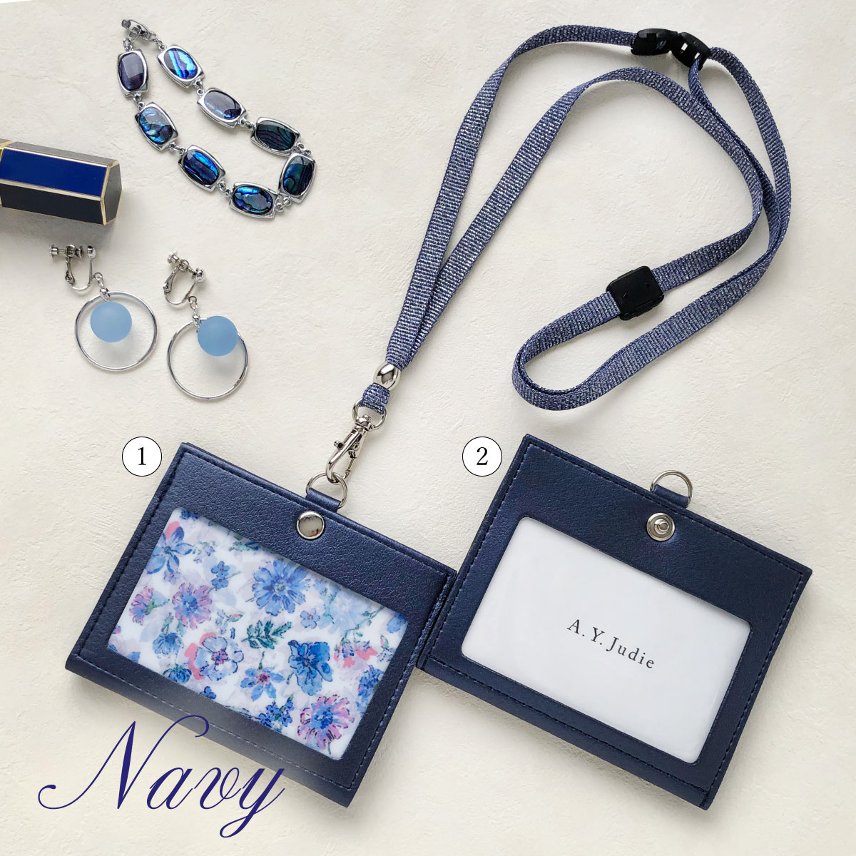 楽天市場】ネックストラップ 長さ調整 ストラップ IDケース idカード