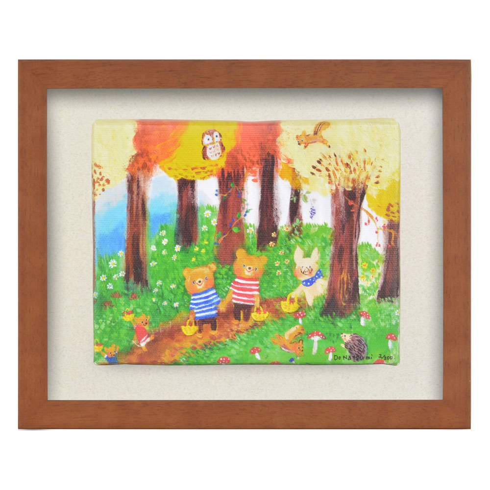 絵画 インテリア 油絵 F4-040314 人物 可愛い子供たち 雨上がり