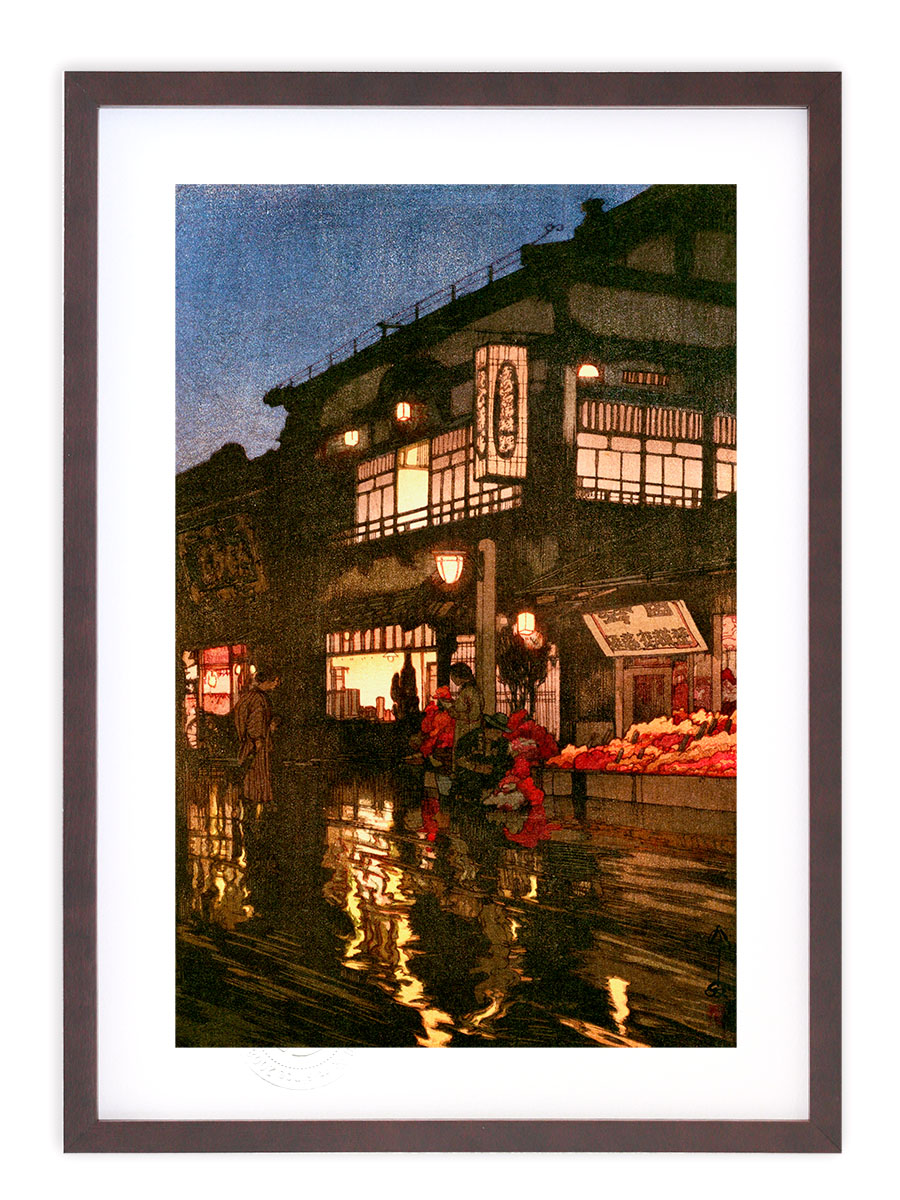 楽天市場】【スーパーSALE半額】版画 絵画 名画 日本画 東京拾二題