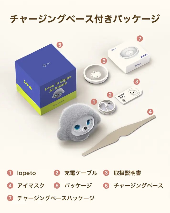 楽天市場】【在庫あり】◎即納します ☆AIペット型ロボット lopeto