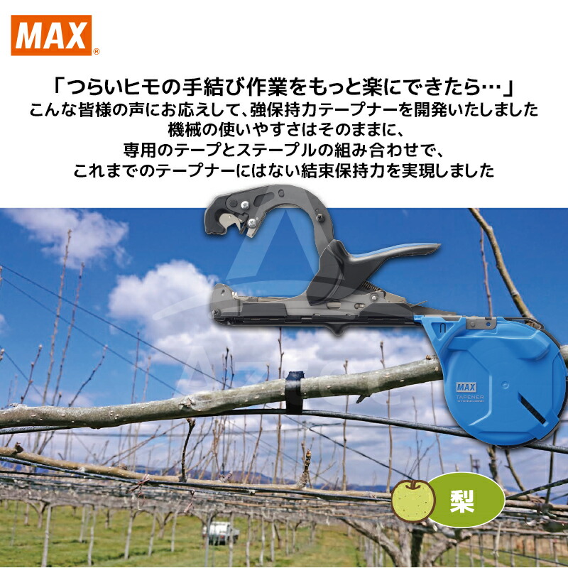 楽天市場】MAX｜＜2個セット＞マックス 園芸用結束機 強保持力