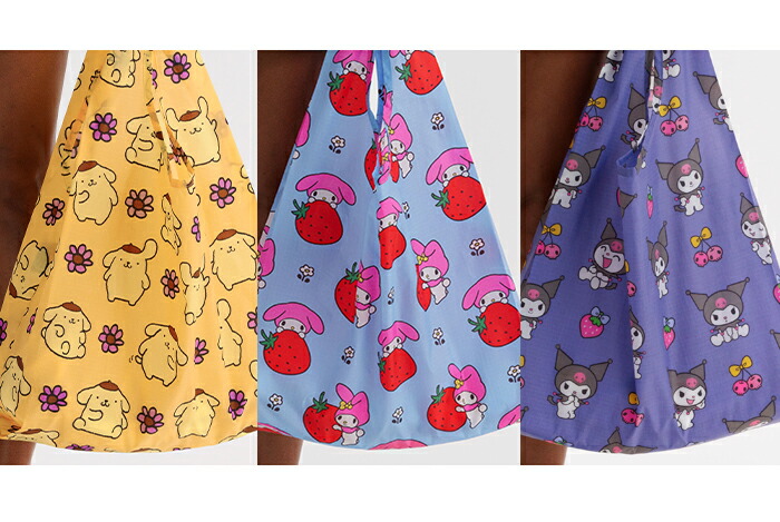 楽天市場】エコバッグ BAGGU バグゥ マイメロ キティ STANDARD