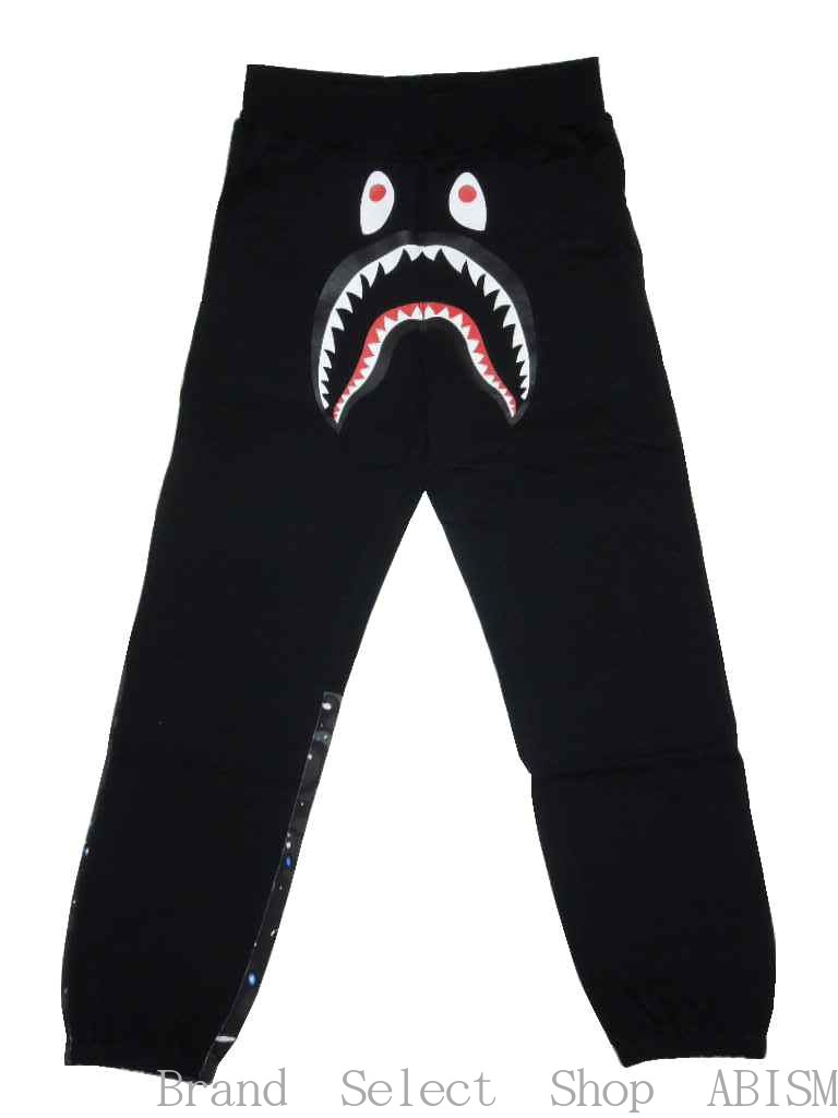 楽天市場】A BATHING APE(エイプ)SPACE CAMO SHARK SWEAT PANTS