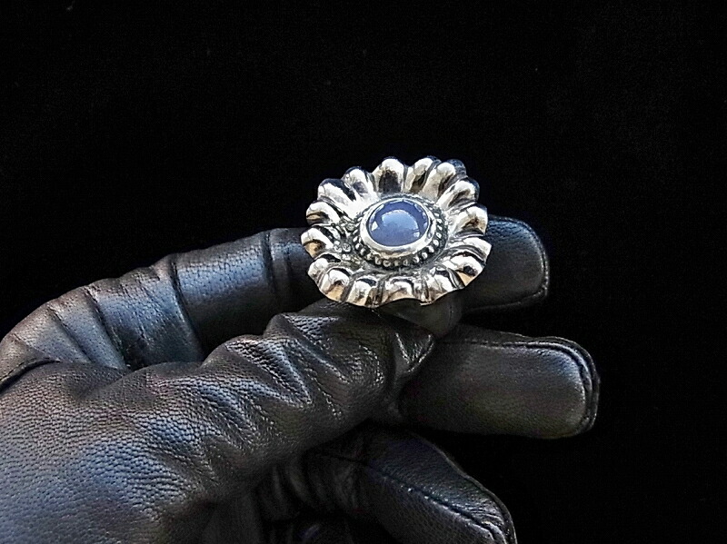 楽天市場】サンフラワー（ラベンダーヒスイ）リング シルバー925 翡翠