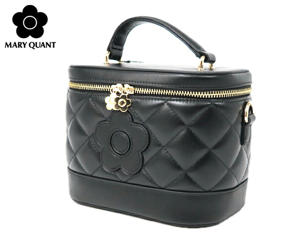 楽天市場】マリークワント デイジーパッチキルトバニティ 2WAY