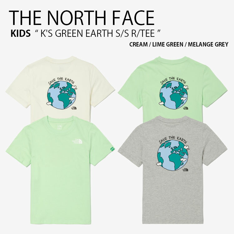 楽天市場】THE NORTH FACE ノースフェイス キッズ Tシャツ K'S GREEN