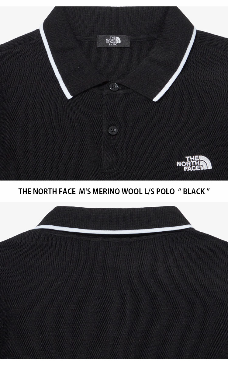 楽天市場】THE NORTH FACE ノースフェイス ポロシャツ M'S MERINO WOOL
