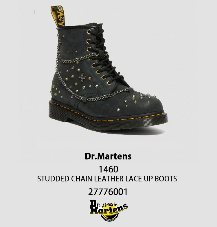 楽天市場】Dr.Martens ドクターマーチン 8ホールブーツ レザー 1460