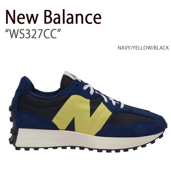 楽天市場】New Balance ニューバランス スニーカー 327 NAVY YELLOW