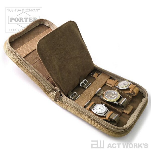 楽天市場】《全2色》PORTER ウォッチケース 6pcs (M) WATCH CASE