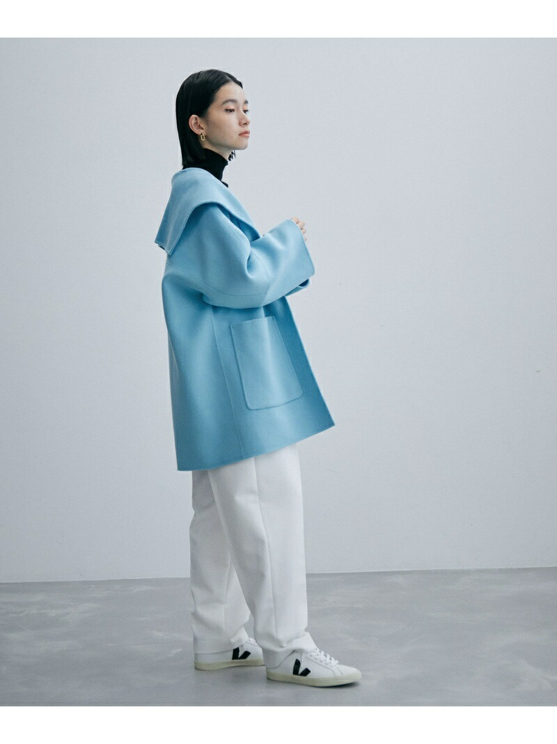 楽天市場】【SALE／50%OFF】Super120's ウールリバーハーフコート ADAM