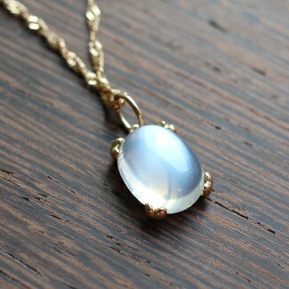 楽天市場】K18 ゴールド ペンダント トップ「 ブルームーンストーン