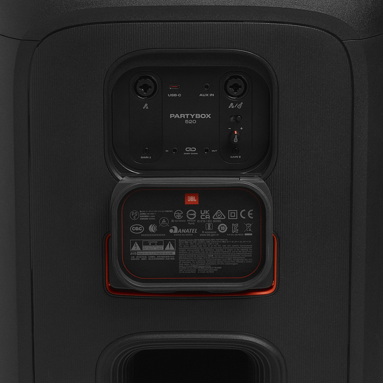 楽天市場】【送料込】JBL PartyBox 520 ライティング機能搭載 防滴仕様