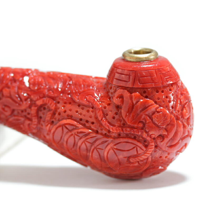 楽天市場】【ｾｰﾙ】赤珊瑚 総重量111g 彫刻珊瑚 珊瑚の置物 吉祥紋様