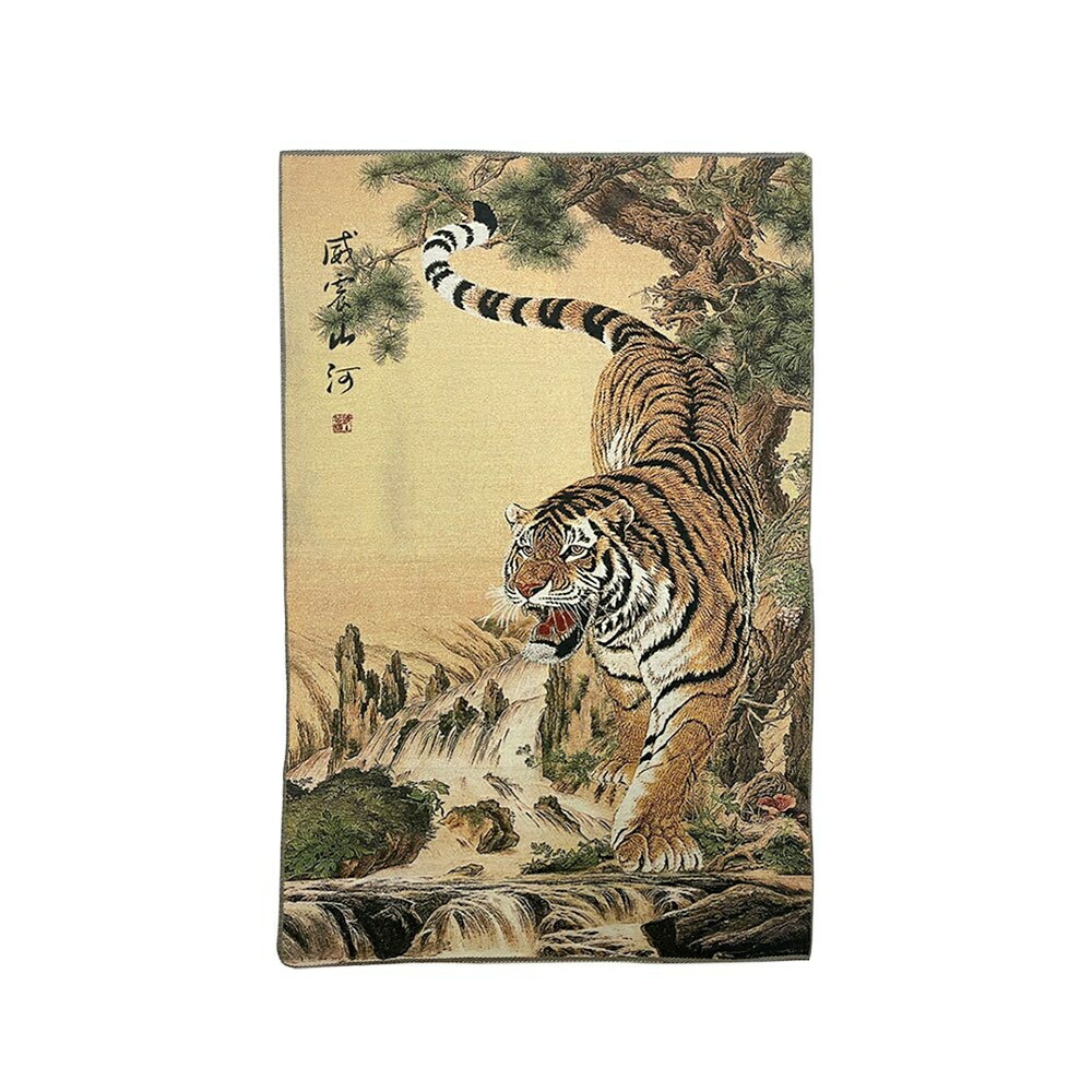 楽天市場】【楽天1位達成】風水 虎 トラ Tiger 寅 タペストリー 刺繍