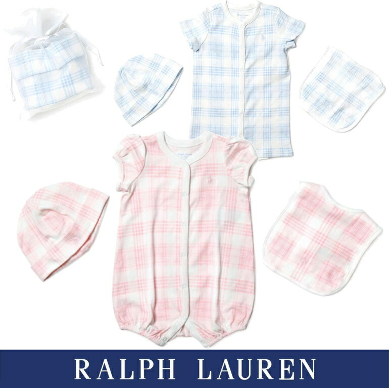 楽天市場】RalphLoaren【正規品】ラルフローレン3点セット出産祝い