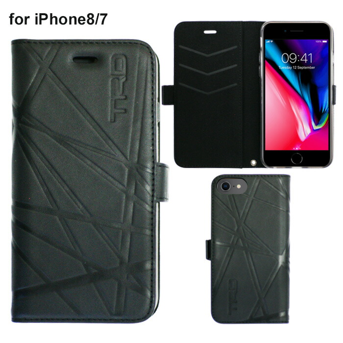 楽天市場】iPhoneXケース TRDiPhone8ケースiPhone7ケース 本革 手帳型