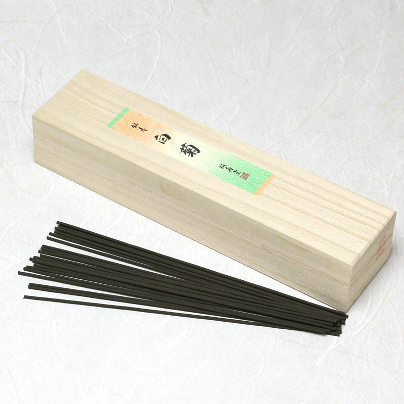 楽天市場】お香 線香 送料無料 銘香 白菊 桐箱 短寸 約7g 誠寿堂