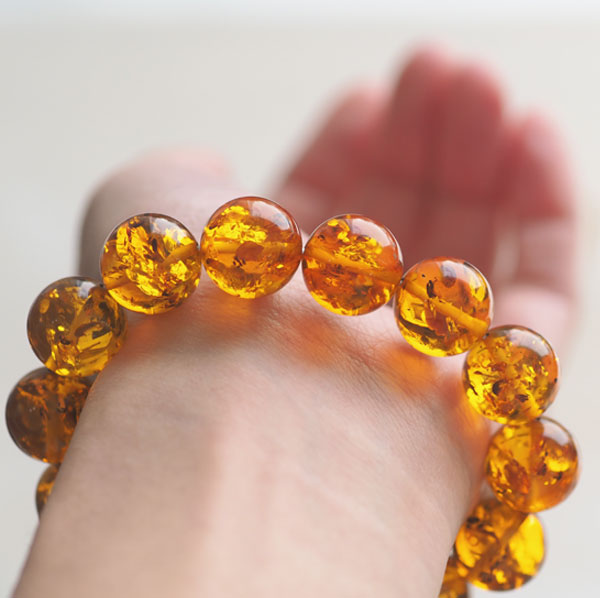 楽天市場】【バルト海の琥珀】サイズオーダー ティーゴールドアンバー